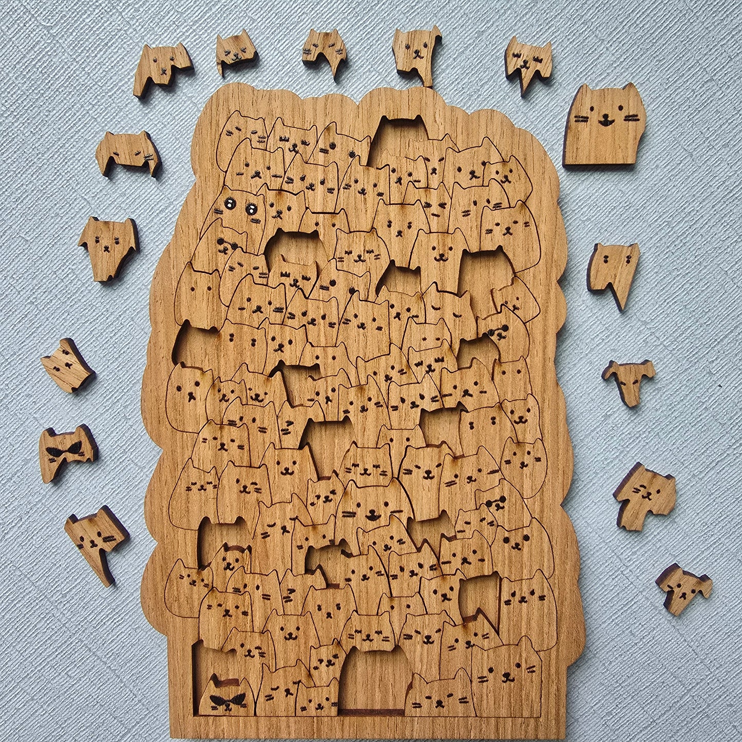 Puzzle 100 cats