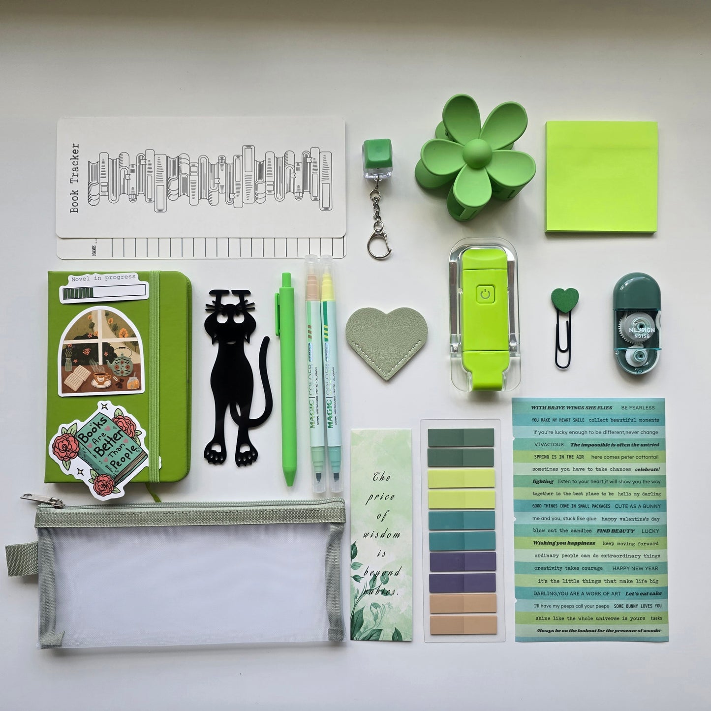 GREEN Bookish Bundle