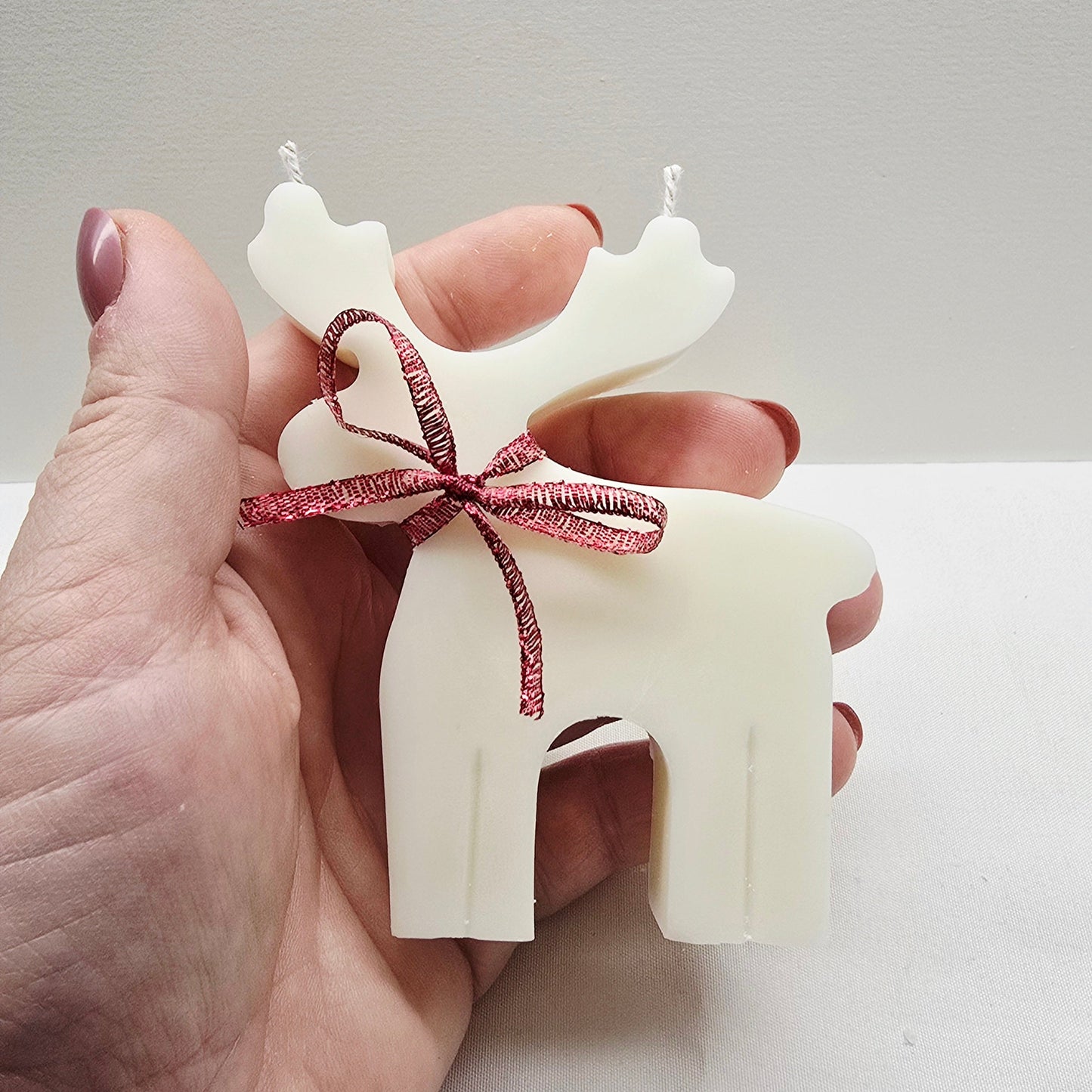 Reindeer Candle