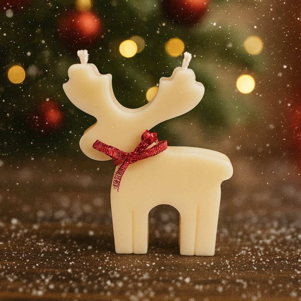 Reindeer Candle